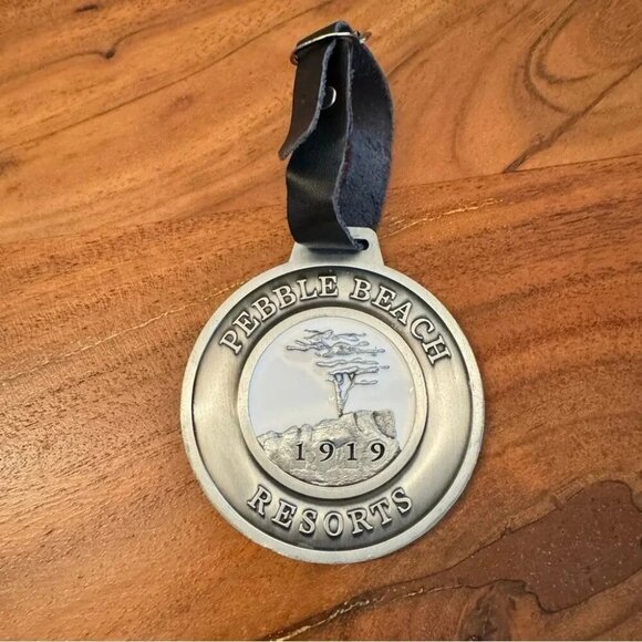 Pebble Beach US Women's Open 2023 Pewter Bag Tag - Picture 3 of 11